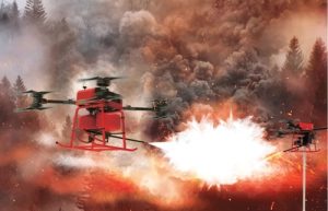 Dron Walkera WK-1900 Extinción de Incendios